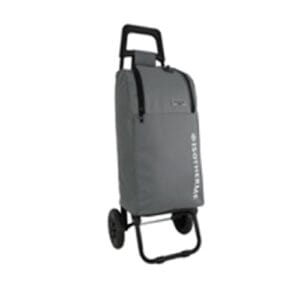 Wodoodporny wózek na zakupy izolowany pojemność 30 litrów składany lekki wózek rynkowy w pełni izolowany solidna czarna rama wytrzymałe kółka do chodzenia po schodach zamek błyskawiczny