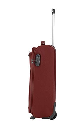 Travelite Cabin 2W Bagaż Podręczny Bordowy 52 cm - Lekki plecak podróżny z zamkiem szyfrowym - obrazek 3