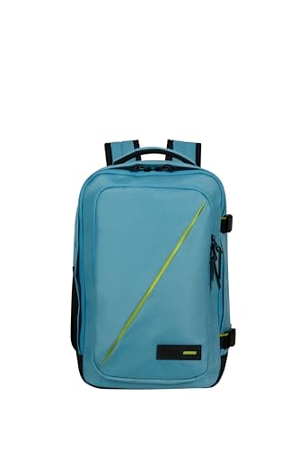 American Tourister Take2Cabin – Ryanair torba kabinowa 25x20x40 cm 24l 0,50kg plecak samolotowy S Underseater niebieski (Breeze Blue) - obrazek 11