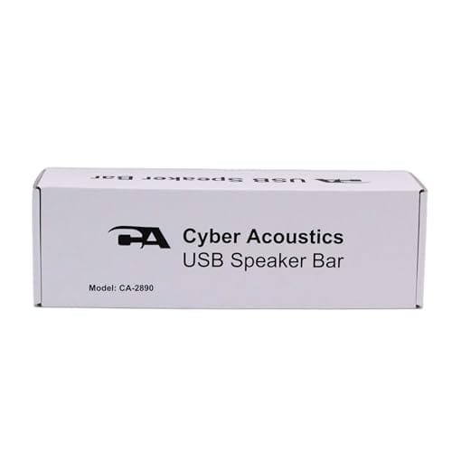 Cyber Acoustics Listwa głośnikowa USB (CA-2890) - głośnik stereo zasil - obrazek 7