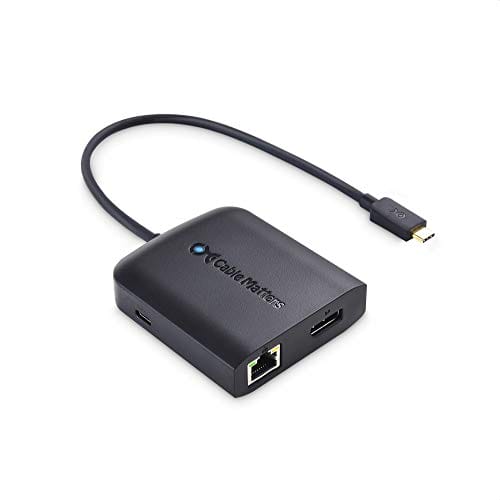 Cable Matters adapter USB C DisplayPort 8K, 2 x USB 2.0, Ethernet 480