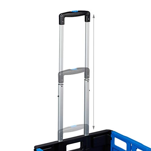 Praktyczny wózek na zakupy Relaxdays - wygodne i funkcjonalne rozwiązanie - obrazek 3