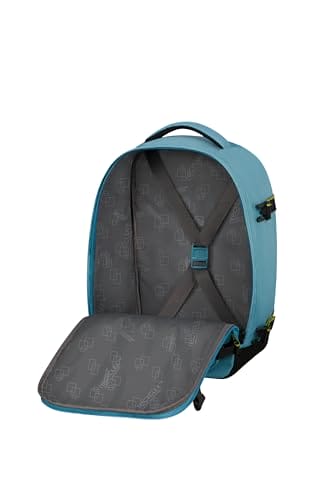 American Tourister Take2Cabin – Ryanair torba kabinowa 25x20x40 cm 24l 0,50kg plecak samolotowy S Underseater niebieski (Breeze Blue) - obrazek 8