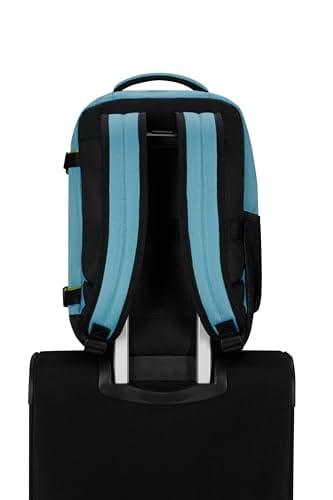 American Tourister Take2Cabin – Ryanair torba kabinowa 25x20x40 cm 24l 0,50kg plecak samolotowy S Underseater niebieski (Breeze Blue) - obrazek 5