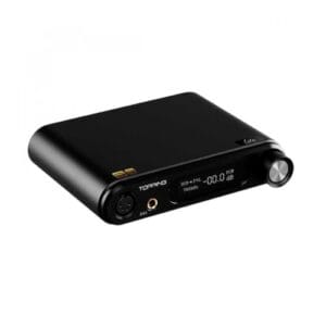 TOTAUDIO Topping DX5 Lite DAC/Amp przenośny ESS ES9068AS USB XMOS XU216 Bluetooth Kolor Czarny - Wzmacniacz DAC/Amp TOTAUDIO Topping DX5 Lite z przenośnym ESS ES9068AS USB XMOS XU216 Bluetooth w kolorze czarnym