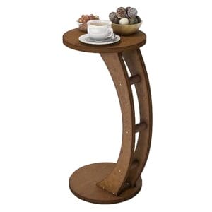 OHANA stolik, mały drewniany stolik kawowy, pomocniczy, do salonu, wyp