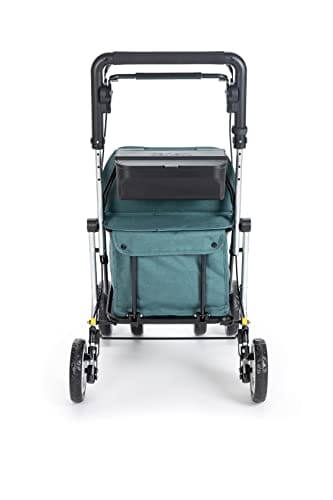 Carlett Senior Assist Wózek na Zakupy, Zielony, 36 l - obrazek 14