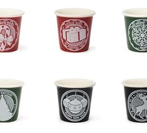 Excelsa 66045 Zestaw 6 filiżanek do kawy Porcelana