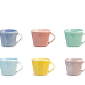 H&h zestaw 6 tazze caff coachella cc 110