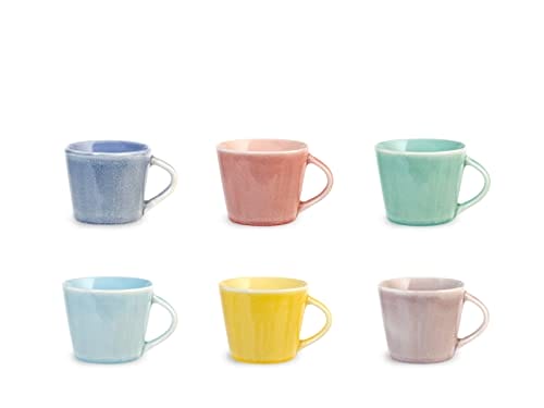 H&h zestaw 6 tazze caff coachella cc 110