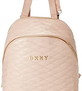 DKNY Pikowany bagaż z miękką stroną - Lekki plecak turystyczny z 2 przegródkami wewnętrznymi