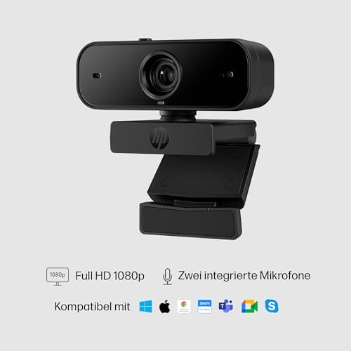 HP Kamera internetowa 430 FHD 1080p, automatyczna ostrość, obrót o 360 - obrazek 6