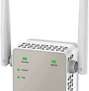 Wzmacniacz sygnału Wi-Fi NETGEAR EX6120 - zasięg 139 m², 25 urządzeń, AC1200, wtyczka ścienna