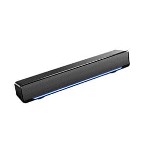 ciciglow Głośniki PC soundbar przewodowe USB 3D Stereo - kompatybilne z komputerem, laptopem, smartfonem, tabletem, MP3/MP4