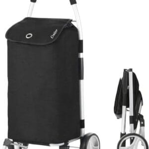 Cruiser Wózek na zakupy 45 l - składany wózek na zakupy składany - z h