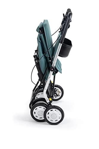 Carlett Senior Assist Wózek na Zakupy, Zielony, 36 l - obrazek 13