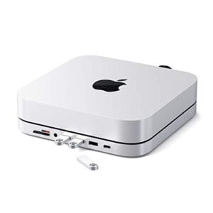 SATECHI 7 W 1 USB-C Hub do Mac Mini M2/M1, Podstawka i Adapter Wielopo