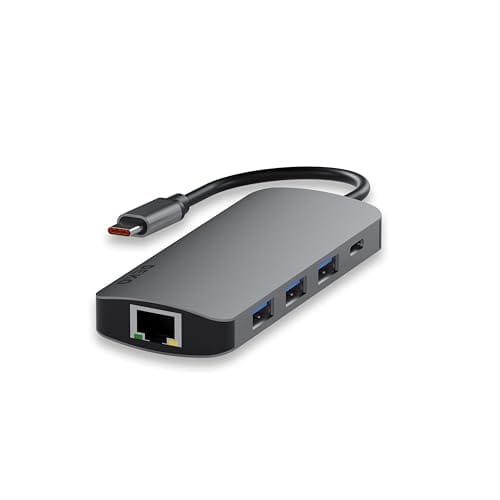 Deko BUSINESS Hub USB C Stacja Dokująca 8w1 PD 100W HDMI 4k 60Hz 3xUSB 3.1 5Gbps do iPhone'a 15/15 Pro MacBooka Pro/Air iPada Pro Surface XPS Thinkpad Galaxy - obrazek 2