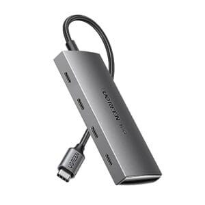 UGREEN koncentrator USB C 10 Gbps, 4 portowy adapter USB 3.2 z 4 porta