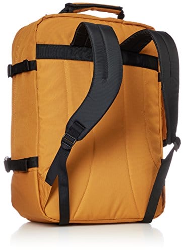 Knighter CLASSIC BACKPACK 44L ORANGE CHILL - CABINZERO - Plecak turystyczny 44L dla dorosłych, wodoodporny, z wbudowanym śledzeniem bagażu Okoban, 10-letnią gwarancją - 36x51x19 cm - obrazek 4