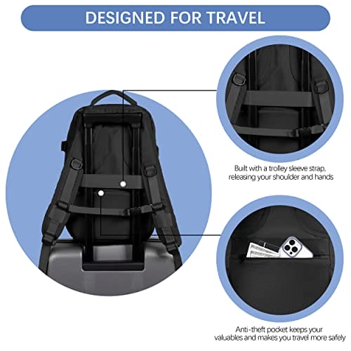 plecak podróżny 40x20x25 dla ryanair bagaż podręczny plecak damski ple - obrazek 9