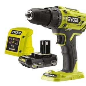 Ryobi Wiertarko-Wkrętarka Udarowa 18V, R18PD32-1C20G, Moment Obrotowy