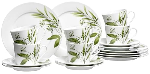 Ritzenhoff & Breker Serwis do kawy Evora, 18-częściowy, porcelana