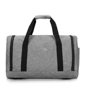 WITTCHEN Office - Torba podróżna i treningowa, praktyczna i wielofunkcyjna, szara Mittlere Tasche, Kieszeń środkowa