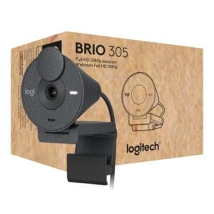 Webcam Logitech Brio 305 (960-001469) 2 MP - 1920 x 1080 Pixel - Full