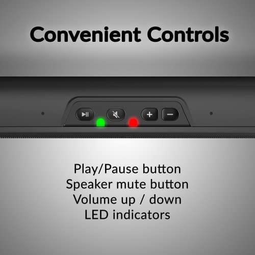Cyber Acoustics Listwa głośnikowa USB (CA-2890) - głośnik stereo zasil - obrazek 9
