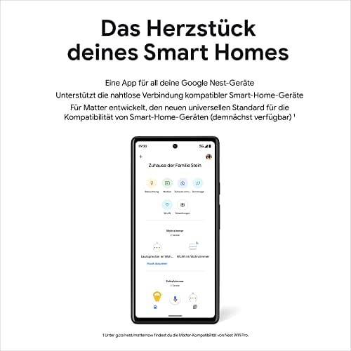 Google GA03030-EU Nest Wifi Pro WiFi Pro Czarny - Router Wi-Fi 6E dla WiFi Extender, zapewniający doskonałe pokrycie do 120 m². Prosta i intuicyjna obsługa - obrazek 5