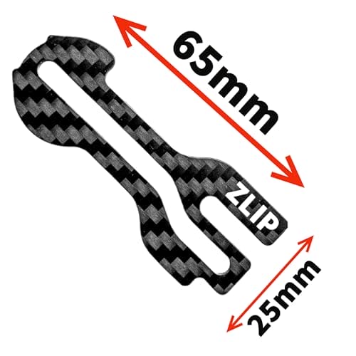 ZLIP® and Slide otwieracz do wózka na zakupy z włókna węglowego z kółk - obrazek 2