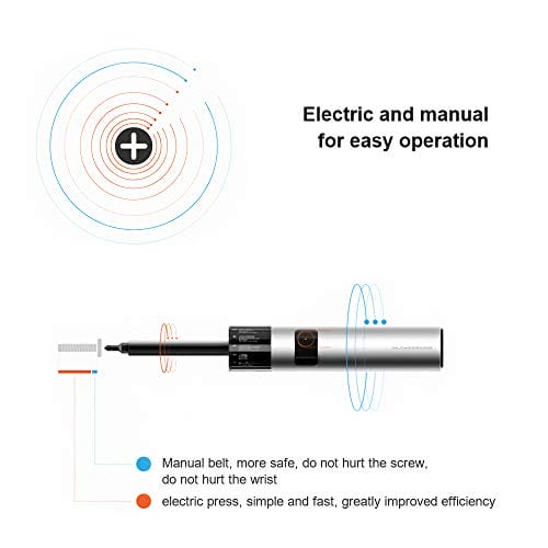 Wowstick Zestaw wkrętaków domowych z podwójną baterią litową - obrazek 3