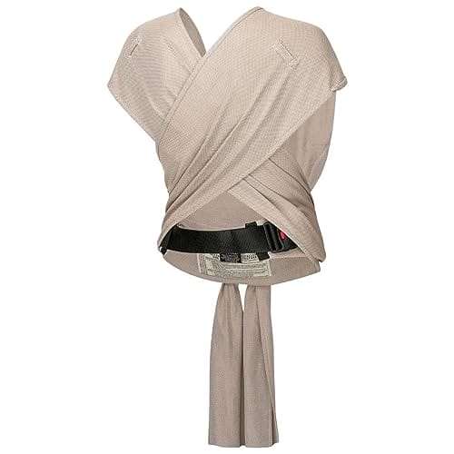 Hoppediz Hop-Tye Advanced - nosidełko dla noworodków 4 w 1 od urodzenia – pomoc do noszenia z szelkami – rośnie razem z dzieckiem do 20 kg – wzór Djerba - obrazek 7