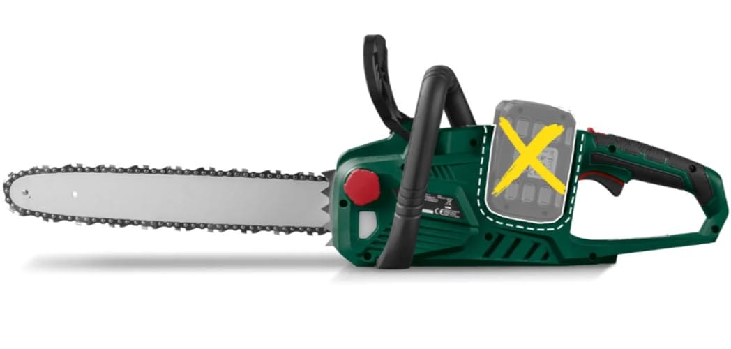 PARKSIDE 2 x 20 V akumulatorowa piła łańcuchowa PKSA 40 Li B2 w zestawie 2 x akumulator Smart (2 x 4 Ah) i ładowarka (24 A) piła łańcuchowa 40 V - obrazek 8