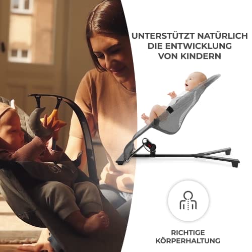 Kk Kinderkraft KBMIMI00GRY0000 Bujaczek Szary 72 x 40 x 645 cm; 235 kg - obrazek 7