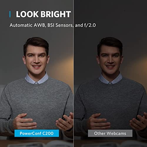 Anker PowerConf C200 2K kamera internetowa dla komputerów PC, kamera k - obrazek 10