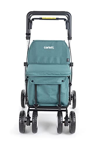 Carlett Senior Assist Wózek na Zakupy, Zielony, 36 l - obrazek 16