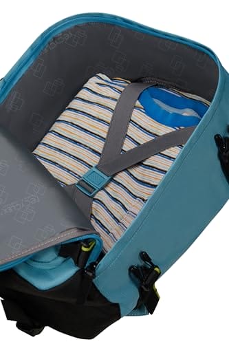 American Tourister Take2Cabin – Ryanair torba kabinowa 25x20x40 cm 24l 0,50kg plecak samolotowy S Underseater niebieski (Breeze Blue) - obrazek 7