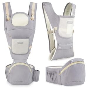 Moby-System Ergonomiczne Nosidełko dla Niemowlaka AMY 10w1, dla Dzieci