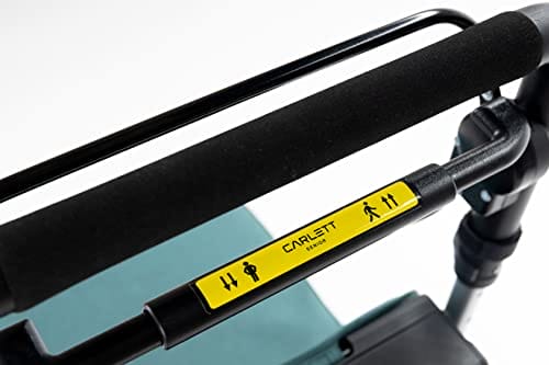 Carlett Senior Assist Wózek na Zakupy, Zielony, 36 l - obrazek 7