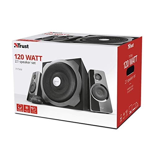 Trust Tytan 2.1 głośnik - PC luid spreker met subwoofer 120 W zwarty - obrazek 3