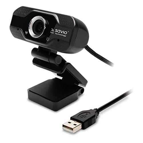 Savio Webcam USB Full HD CAK-01 Negro - Kamerka internetowa Savio z wysoką rozdzielczością Full HD - obrazek 3
