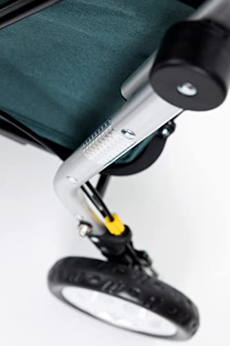 Carlett Senior Assist Wózek na Zakupy, Zielony, 36 l - obrazek 8