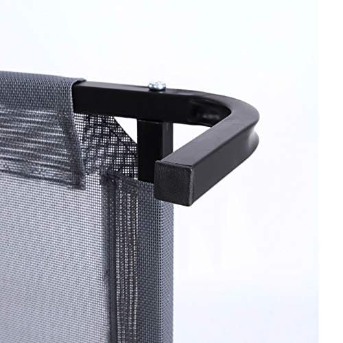 dibea Leżak dla psa do użytku na zewnątrz podwyższone legowisko dla psa leżanka dla zwierząt domowych (dł.) 114 x 76 cm szary - obrazek 6