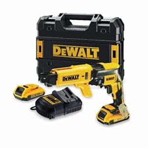 DEWALT Wkrętarka akumulatorowa do płyt gipsowo-kartonowych 18V XR + 2x akumulatory 2.0 Ah płyty g-k DCF620D2K