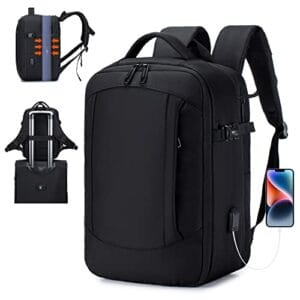 BKAZV Bagaż kabinowy 40x20x25 cm do Ryanair - Plecak podróżny na laptopa 14/156" - Plecak podróżny 40x20x25 cm