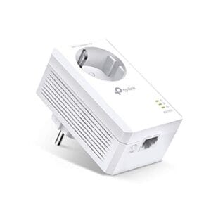 TP-Link TL-PA7017P | Adapter powerline AV1000 z gniazdkiem | 1× port G