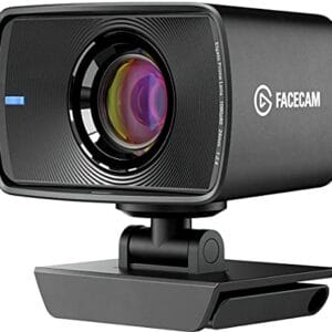 Elgato Facecam – Kamera internetowa 1080p60 Full HD do transmisji gier i rozmów wideo | Matryca Sony | Korekta światła | Sterowanie w stylu lustrzanki cyfrowej | OBS Zoom Teams | PC/Mac