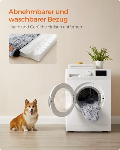 Feandrea FluffyHug Legowisko dla psa, średnie legowisko-kanapa dla min - obrazek 2